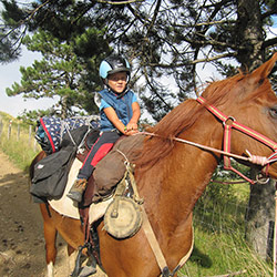 Trekking ed escursioni a cavallo